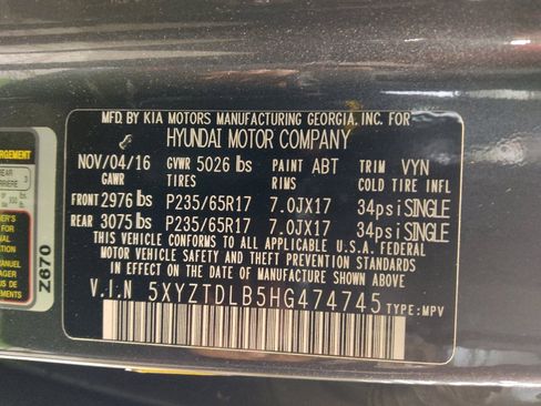 Used 2017 Hyundai Santa Fe Sport w/ Cargo Package image 33