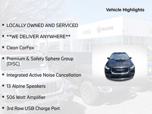 Used 2021 Chrysler Pacifica Touring-L FWD image 5