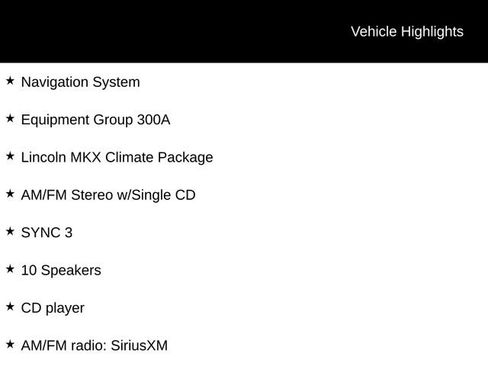 Used 2018 Lincoln MKX Reserve w/ Lincoln MKX Climate Package image 12