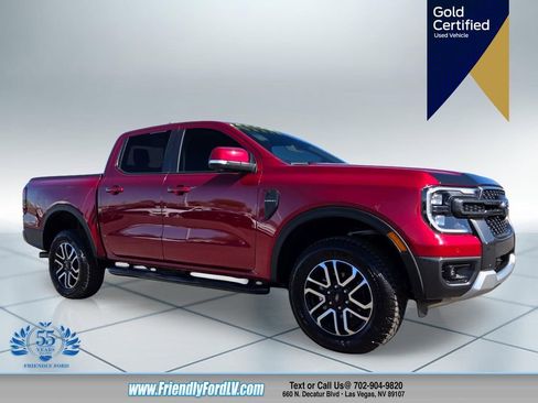 Certified 2025 Ford Ranger Lariat w/ FX4 Off-Road Package AWD/4WD image 1