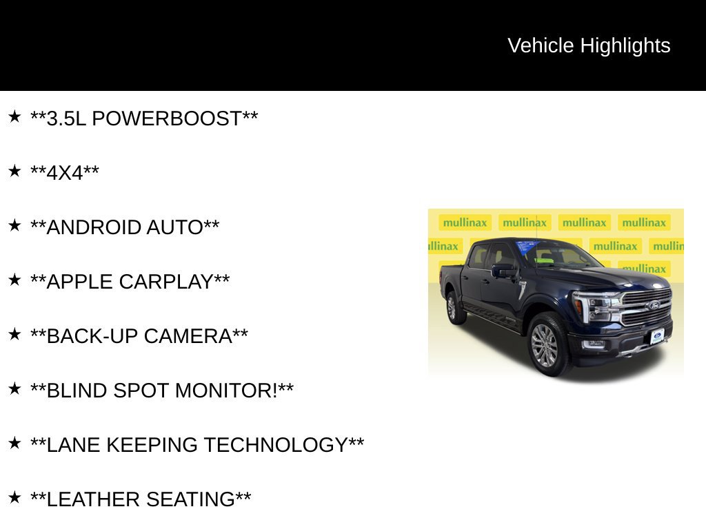 Certified 2024 Ford F150 King Ranch AWD/4WD image 13