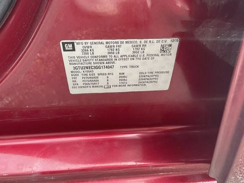 Used 2016 GMC Sierra 1500 SLT w/ SLT Premium Package AWD/4WD image 24