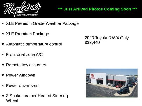 Used 2023 Toyota RAV4 XLE Premium image 1