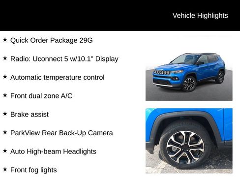 Used 2023 Jeep Compass Limited AWD/4WD image 7