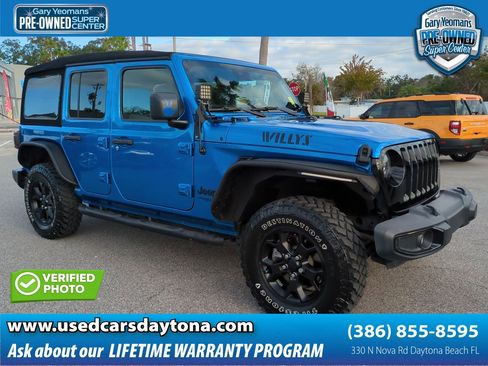 Used 2022 Jeep Wrangler Unlimited Sport image 1