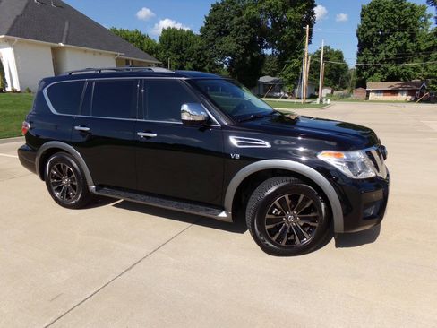 Used 2018 Nissan Armada Platinum w/ Captain Seat Package RWD image 12