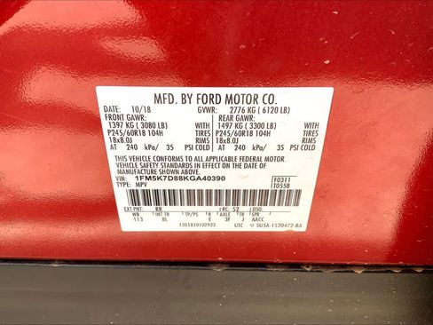 Used 2019 Ford Explorer XLT w/ Equipment Group 201A FWD image 31
