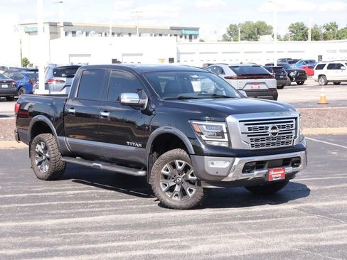 Used 2023 Nissan Titan Platinum Reserve w/ Moonroof Package AWD/4WD image 2