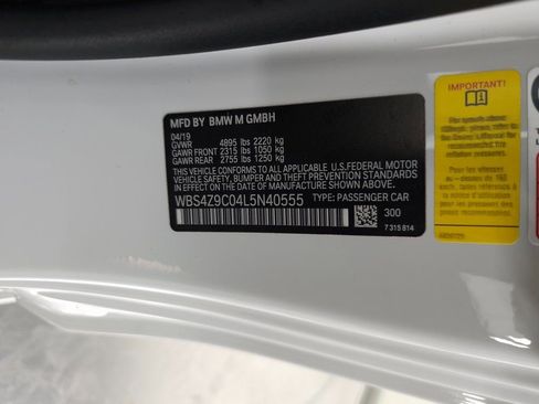 Used 2020 BMW M4 Convertible w/ Competition Package image 30