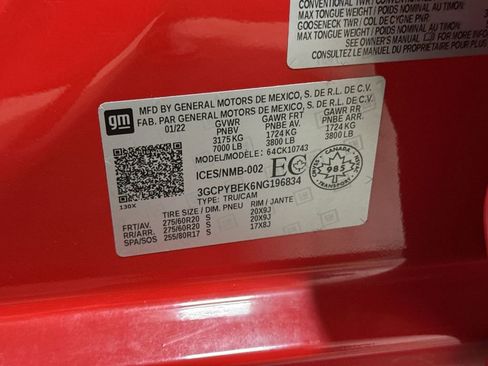 Used 2022 Chevrolet Silverado 1500 Custom image 27