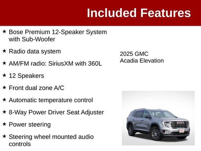 Used 2025 GMC Acadia Elevation