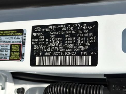 New 2026 Hyundai Palisade SEL FWD image 37
