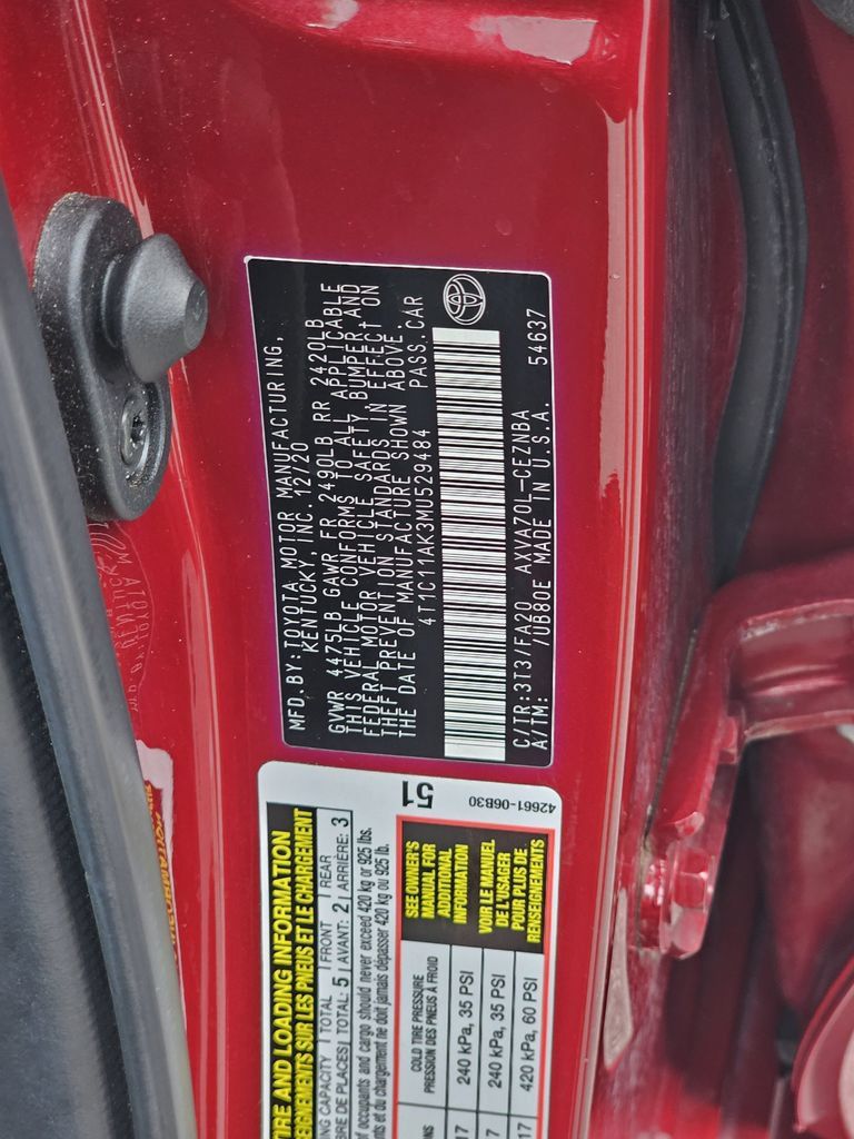 Used 2021 Toyota Camry LE FWD image 29