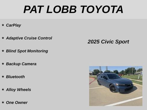 Used 2025 Honda Civic Sport image 11
