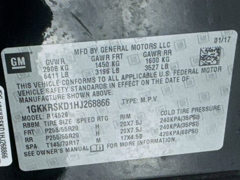 Used 2017 GMC Acadia Limited SLT image 44