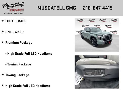 Used 2025 Toyota Tundra Limited AWD/4WD image 6