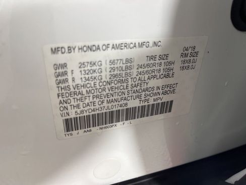 Used 2018 Acura MDX SH-AWD image 39