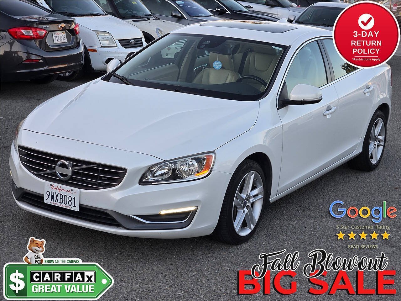 Used 2014 Volvo S60 T5 FWD image 1