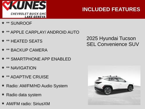 Used 2025 Hyundai Tucson SEL AWD/4WD image 2