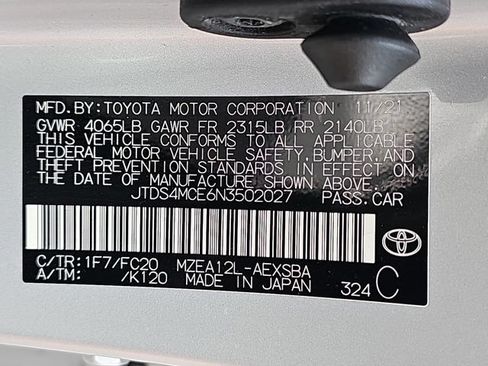 Used 2022 Toyota Corolla SE w/ Carpet Mat Package (TMS) FWD image 34