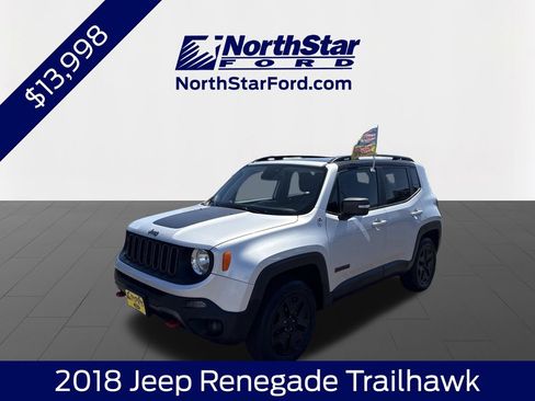 Used 2018 Jeep Renegade Trailhawk AWD/4WD image 1