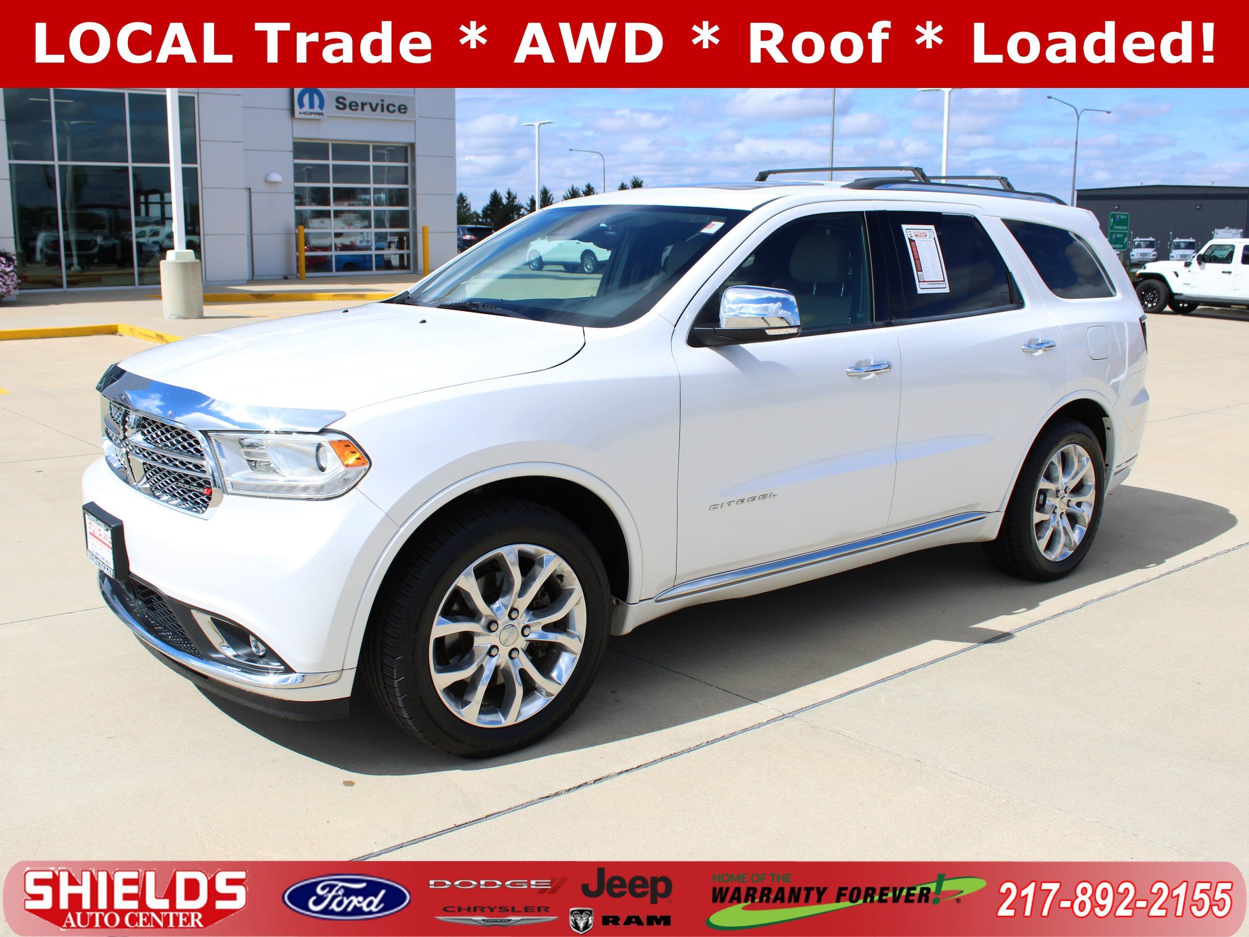 Used 2017 Dodge Durango Citadel w/ Technology Group AWD/4WD image 1