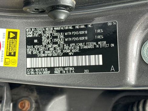 Used 2015 Toyota Highlander Plus AWD/4WD image 21