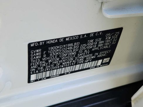 Certified 2026 Honda HR-V Sport image 27