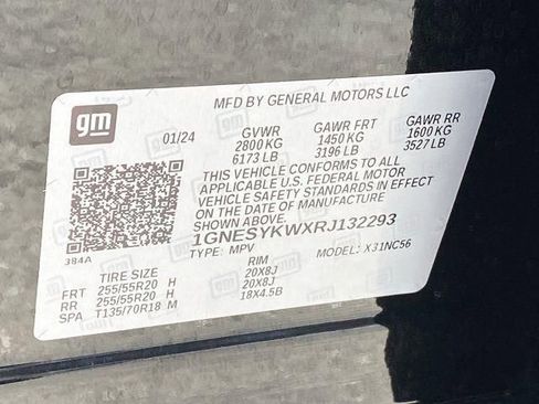 Used 2024 Chevrolet Traverse RS w/ LPO, Floor Liner Package FWD image 36