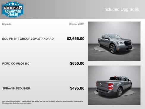 Used 2022 Ford Maverick XLT w/ Equipment Group 300A Standard AWD/4WD image 5