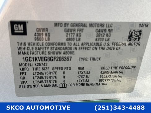 Used 2016 Chevrolet Silverado 2500 LT w/ All Star Edition image 24