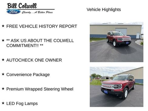 Used 2025 Ford Bronco Sport Heritage w/ Convenience Package AWD/4WD image 11