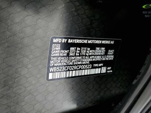 Used 2024 BMW iX xDrive50 w/ Sport Package AWD/4WD image 70