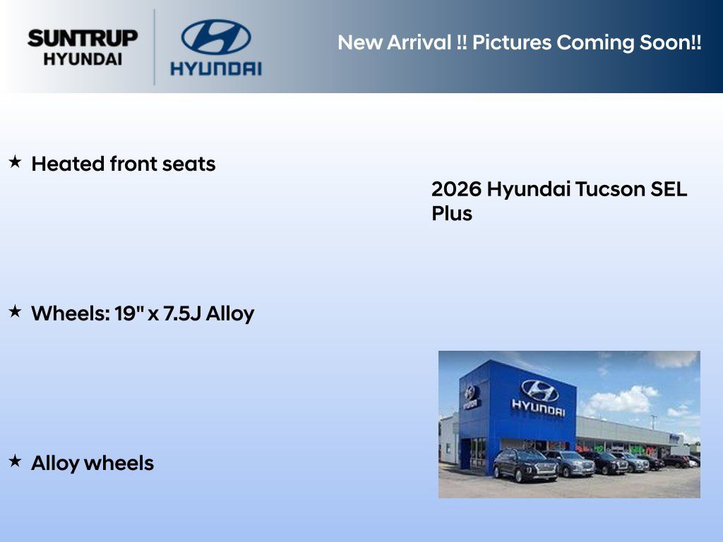New 2026 Hyundai Tucson SEL Plus AWD/4WD image 3
