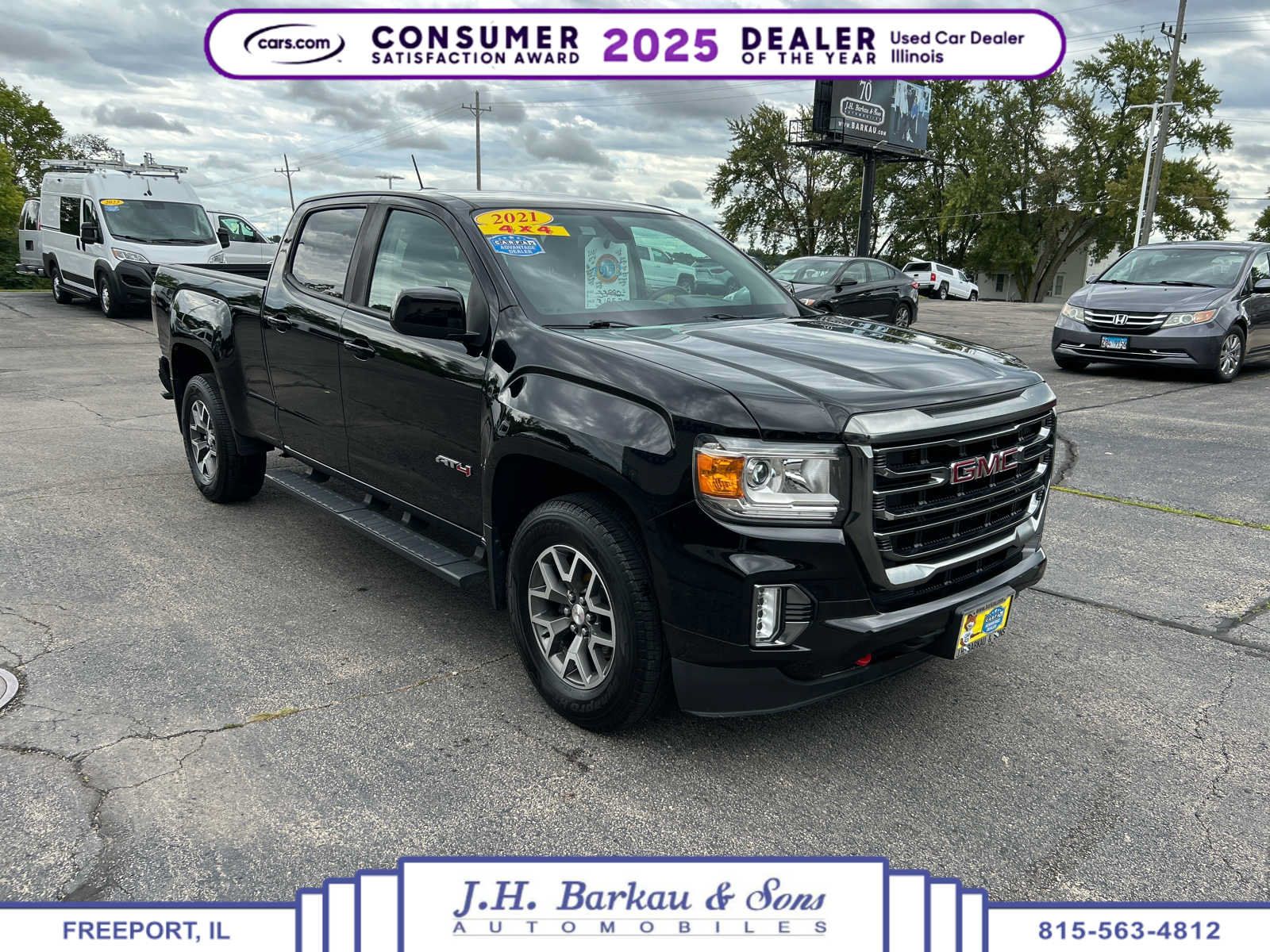 Used 2021 GMC Canyon AT4 AWD/4WD image 1