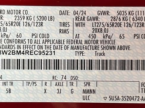 Used 2024 Ford F250 Lariat w/ Lariat Ultimate Package AWD/4WD image 63