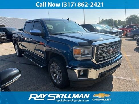 Used 2015 GMC Sierra 1500 SLT w/ SLT Crew Cab Value Package AWD/4WD image 1