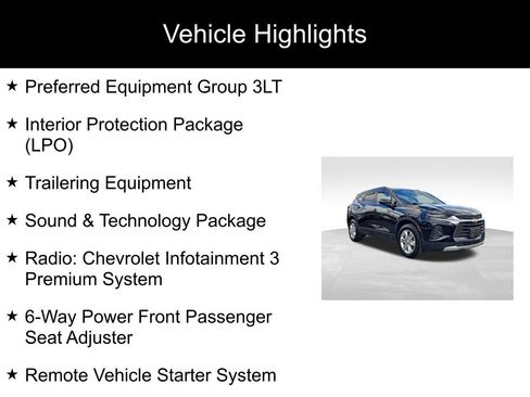 Used 2019 Chevrolet Blazer LT w/ Sound & Technology Package image 2