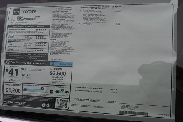 New 2026 Toyota Crown w/ Advanced Technology Package AWD/4WD image 15