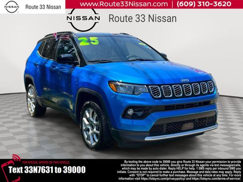 Used 2025 Jeep Compass Limited AWD/4WD image 1