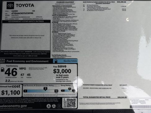 New 2026 Toyota Camry XSE image 25