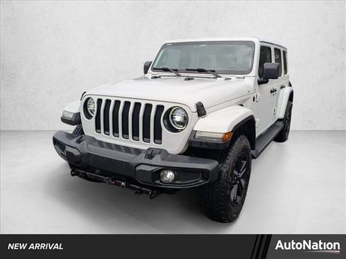 Used 2021 Jeep Wrangler Unlimited Sahara image 1