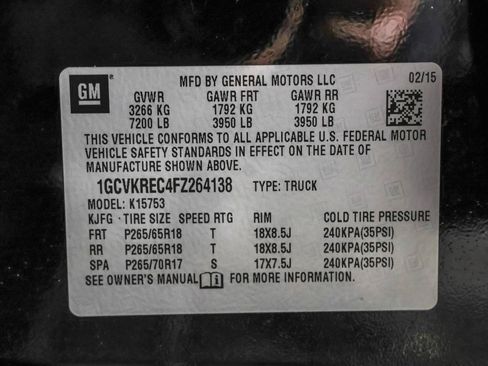 Used 2015 Chevrolet Silverado 1500 LT w/ All Star Edition image 50