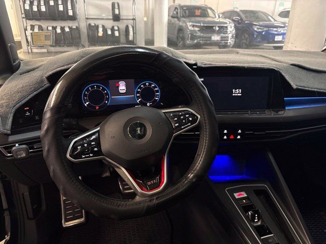 Used 2022 Volkswagen GTI SE w/ Black Wheel Package FWD image 6