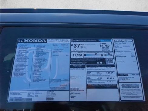 New 2026 Honda CR-V Sport Touring image 21