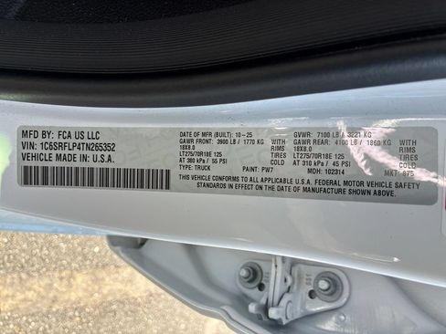 Used 2026 RAM 1500 Rebel w/ Rebel Level 1 Equipment Group AWD/4WD image 17