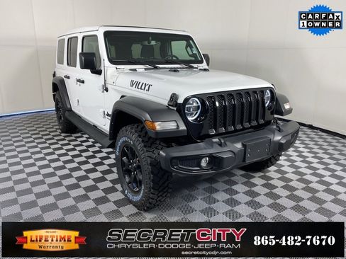 Used 2021 Jeep Wrangler Unlimited Sport image 1