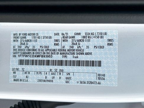 Certified 2021 Ford F150 King Ranch w/ Equipment Group 601A High image 37