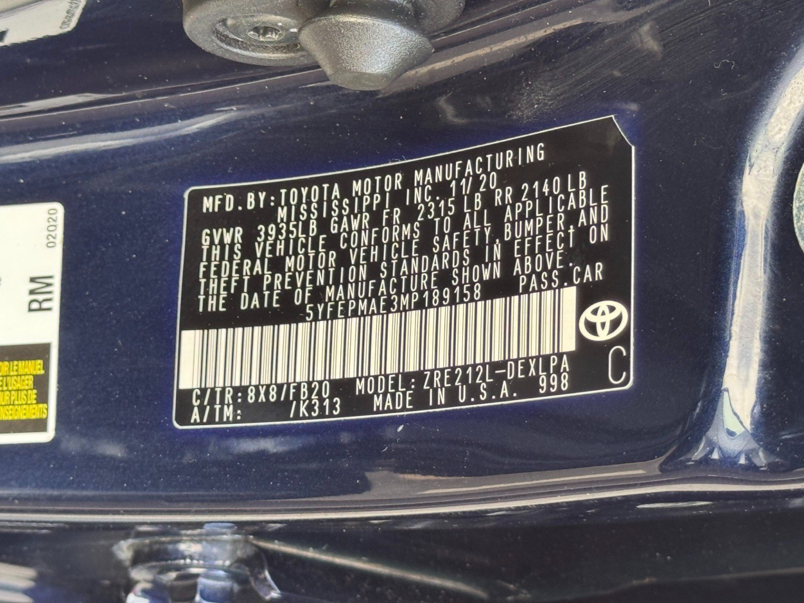 Used 2021 Toyota Corolla LE FWD image 38
