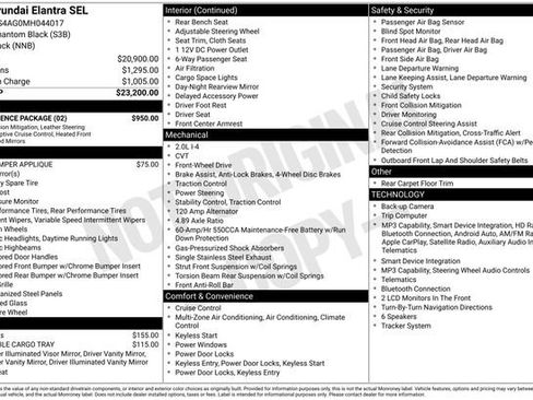 Certified 2021 Hyundai Elantra SEL w/ Convenience Package FWD image 4